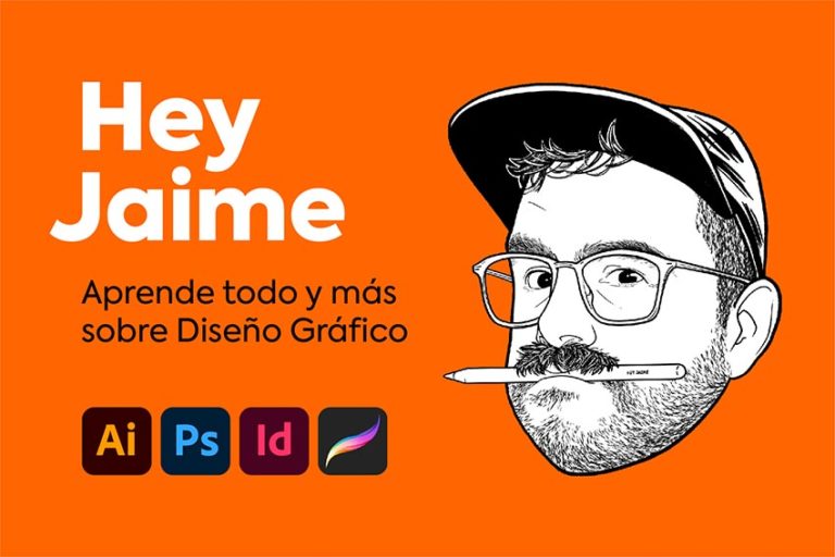 Un curso de diseño gráfico desde YouTube con Hey Jaime