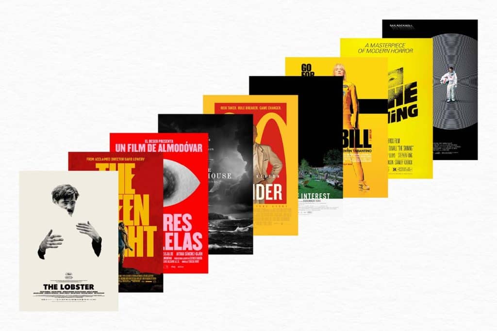 9 carteles de cine y su diseño gráfico