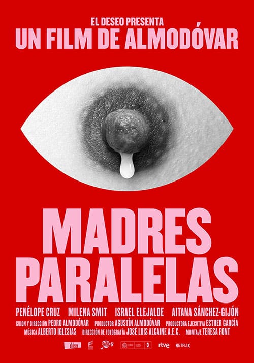 Cartel censurado de Madres Paralelas