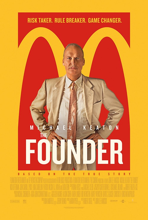 Cartel de la película The Founder (El fundador)