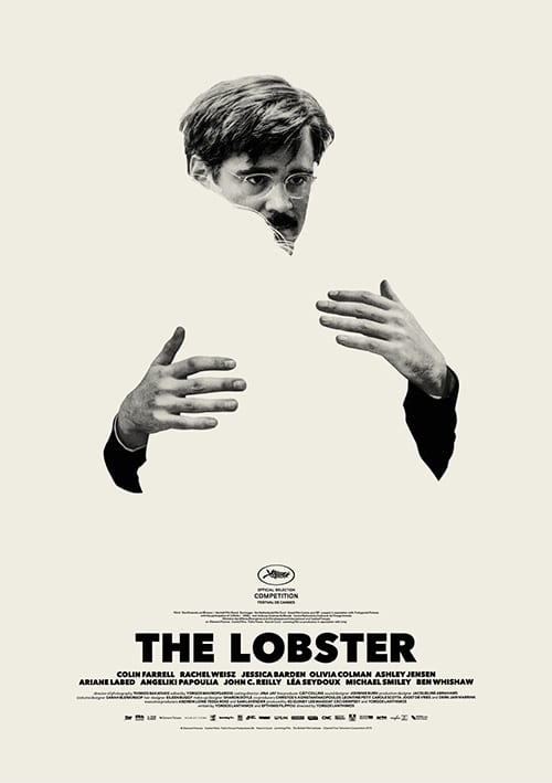 Cartel de cine de "The Lobster" (La Langosta)